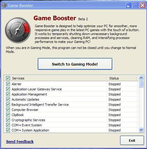 Freeware Sharing and Discussion GameBooster