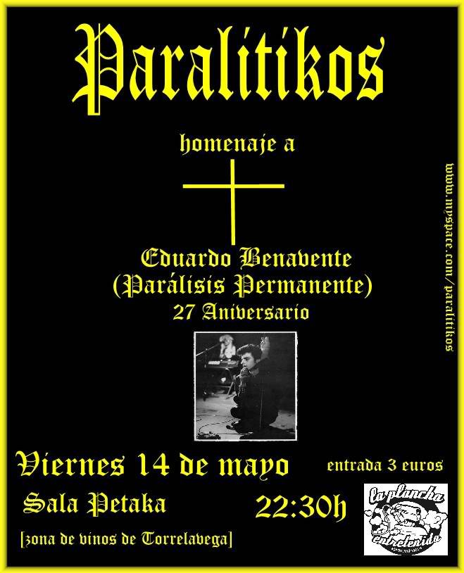 Paralisis Permanente [Post-Punk] Cartelparalitikospetaka