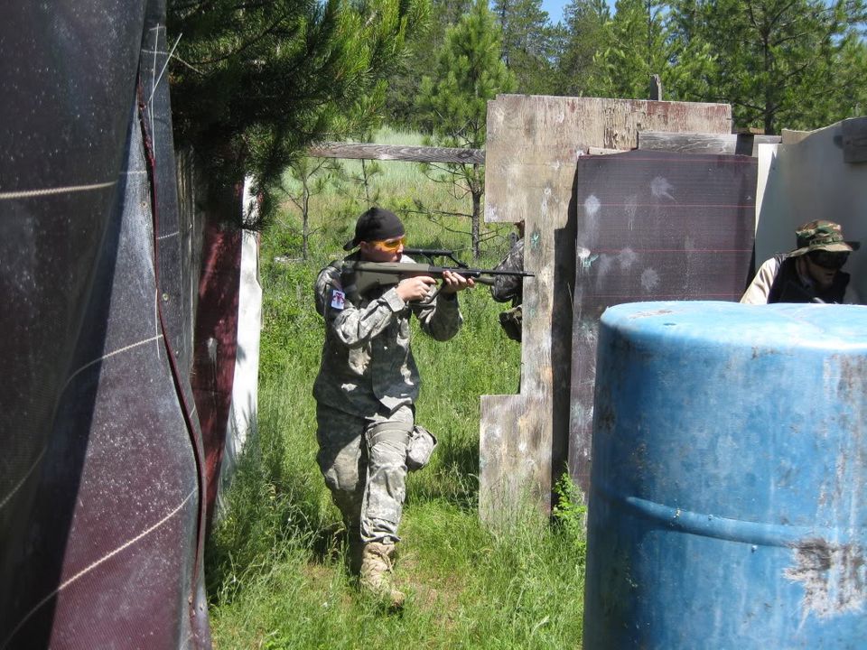 pics from the 27th at the cqb site FT Lawson Janfeb2009071