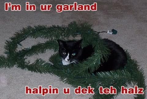 Epic cat thread Garland