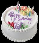 happy birthday to cadbury_gurl n ikin... Cake