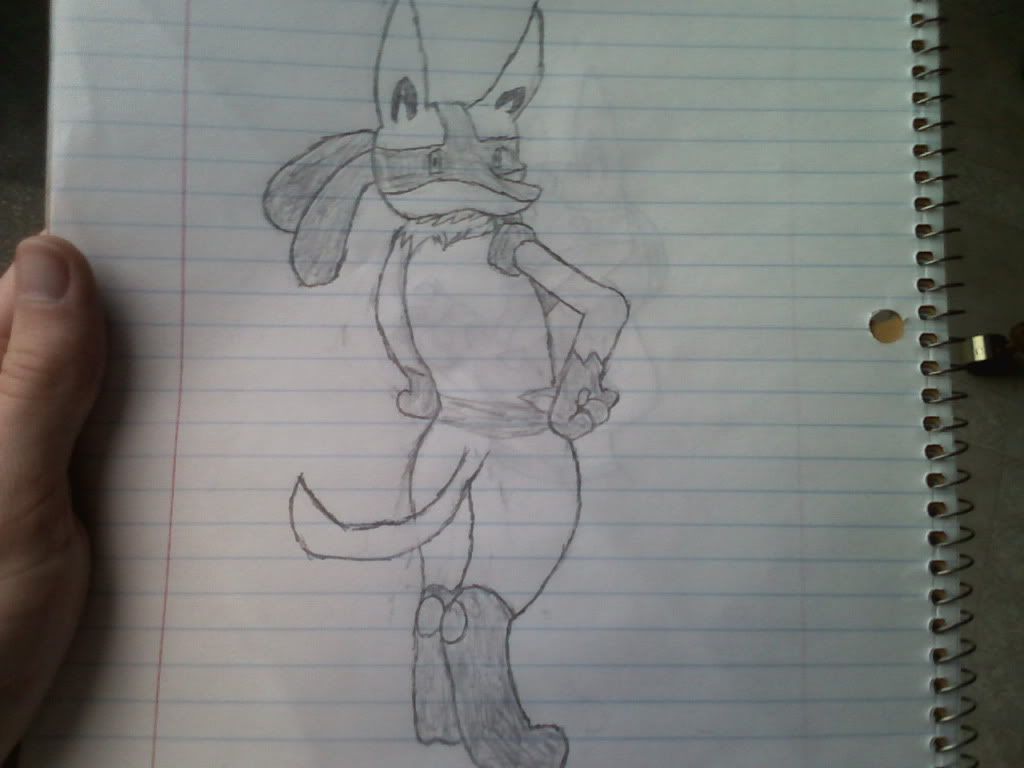 Blue's Doodles Lucario