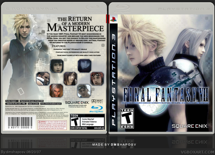 FF VII: Posible remake en PS3 1216152402322