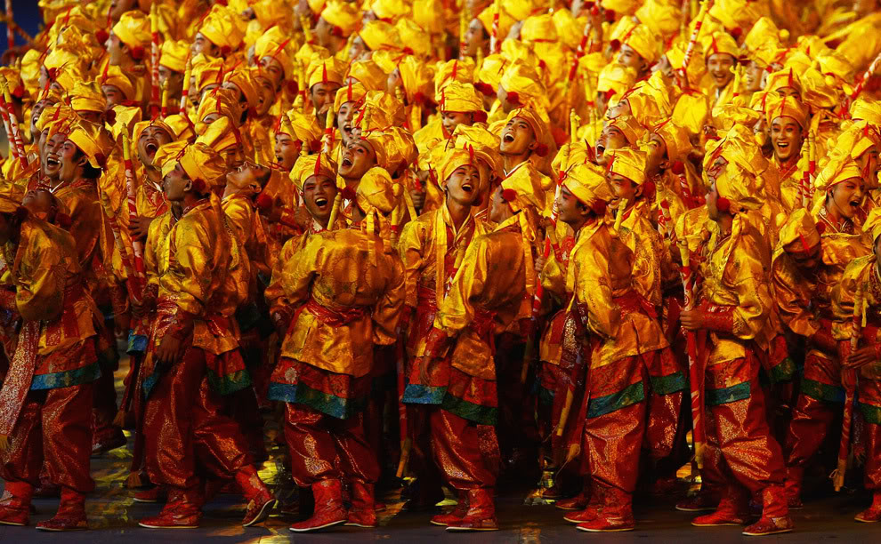 Kenangan di Olimpiade Kemarin Beijingopeningceremony2008-4