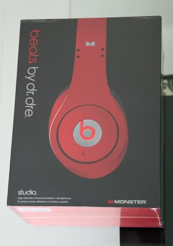 Dr. Dre Beats Studio - Red (New) IMG_0001-1