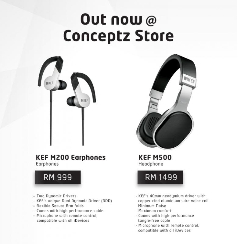 KEF M500 & M200 Earphones (New) KEF-new-stocks_zps86c86235