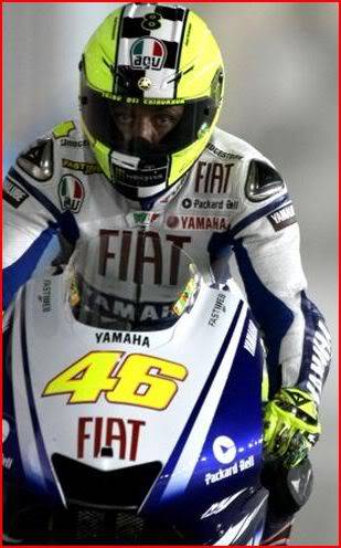 Qatar MotoGP tests 2009 Rossi