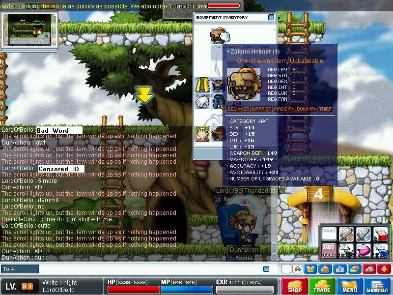 20dex 30hp zakum helmet MapleStory2008-09-0819-59-05-85