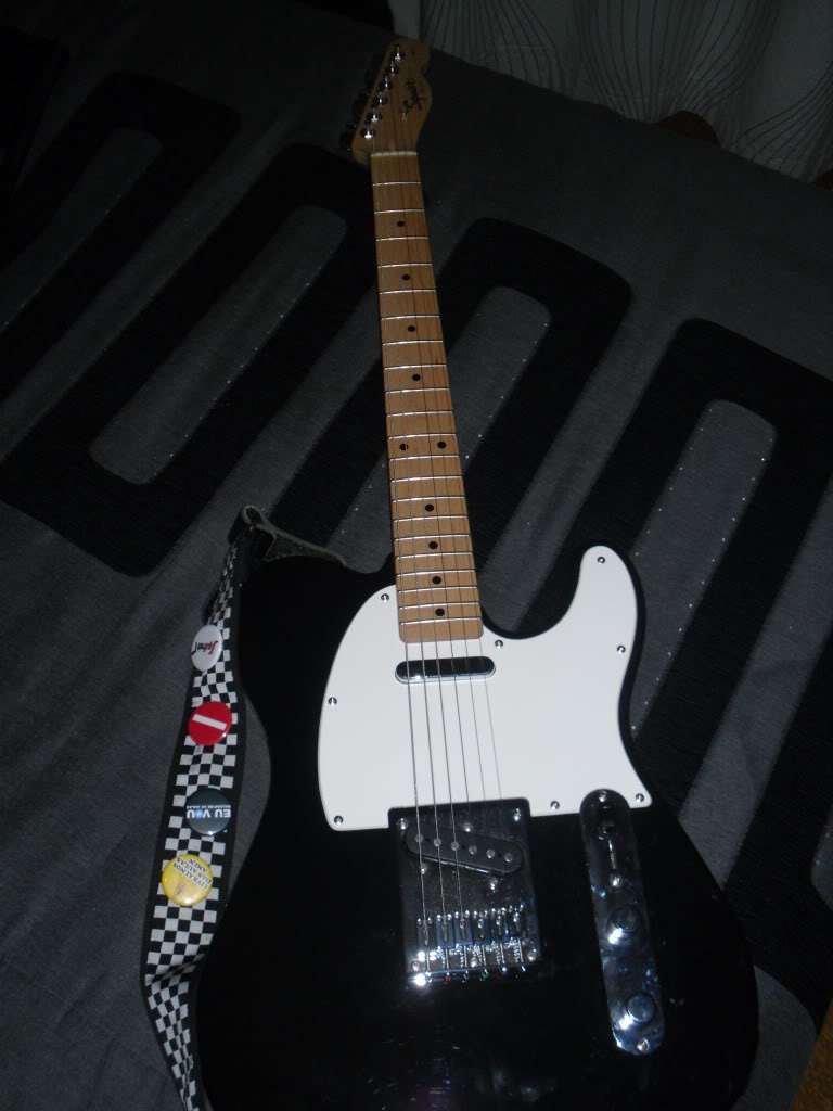 Mod a uma Squier Telecaster Affinity SDC12225