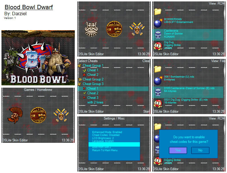 9 Bloodbowl Themed Skins - Exclusive to Edge NDS SkinZ BB_Dwarf_screen_shot