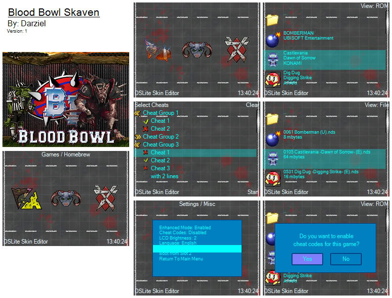 9 Bloodbowl Themed Skins - Exclusive to Edge NDS SkinZ BB_Skaven_screen_shot