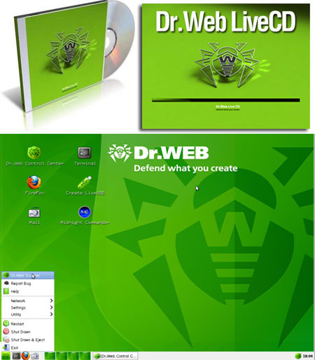 قرص الحماية والإنقاد من الدكتور ويب الرائد في الحماية  Dr. Web LiveCD 6.0.0 (04.13.2012 8b361a5098d8b16631141de64494c721