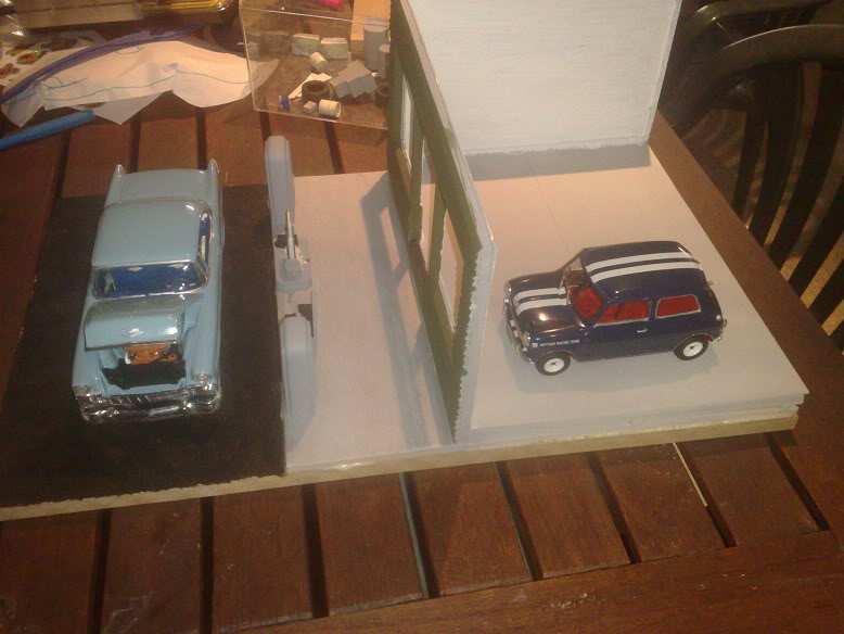 Peter Manton's 997cc mini Cooper as raced in 1964 Diorama2