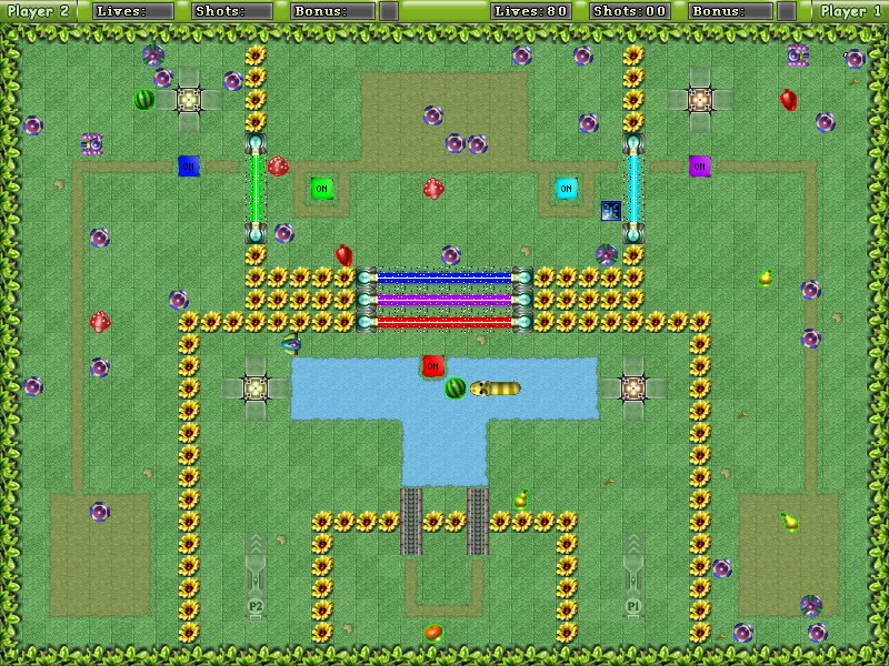  Battle Snake 2 - Game rắn cực hay - 2 người chơi BattleSnake3