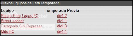 [118] Campeonato Nacional Nuevoteams