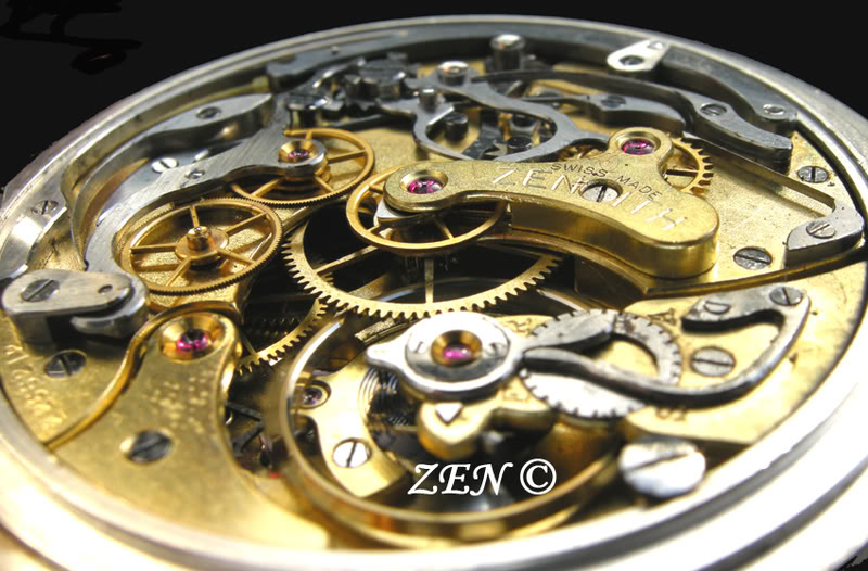 Chronographe de manufacture bien avant Rolex Calibrechronopochelatralcopie