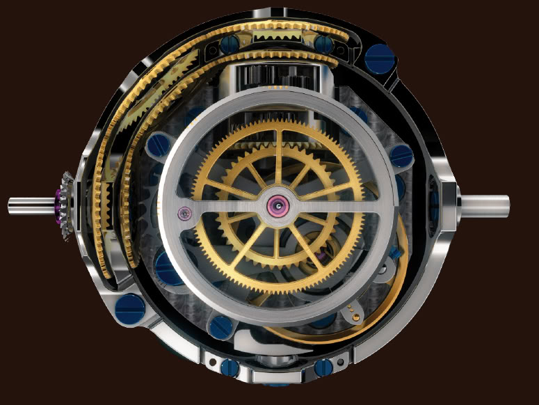 Tourbillon ZERO G : une révolution technologique du XXIème siècle ZEROGcage