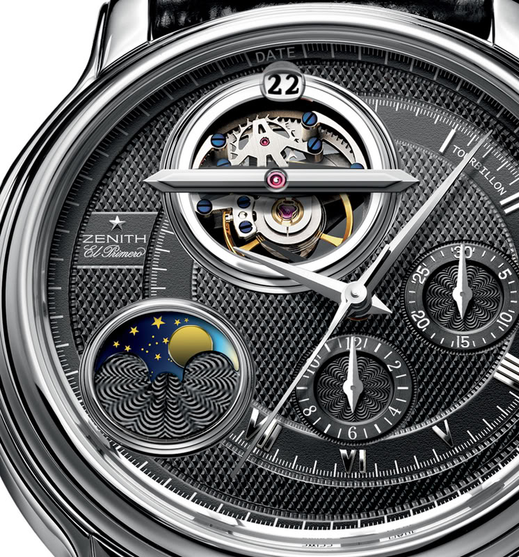 ZENITH fait tourbillonner la lune ! Moonphase Day & date Big_73_12dtail