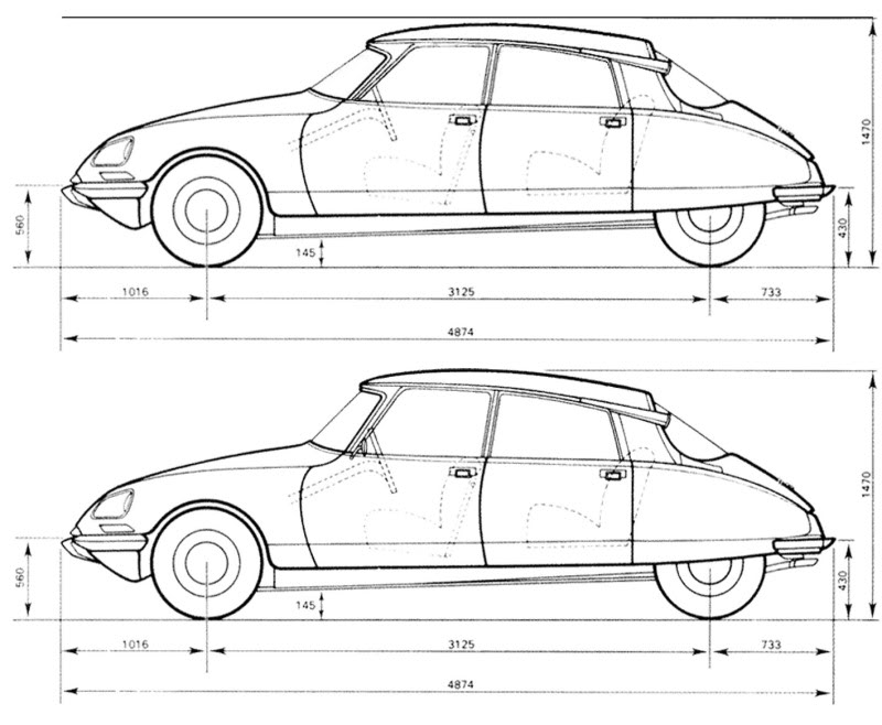 Les customs sur base Citroën - Page 38 CitroenDSRoofChop