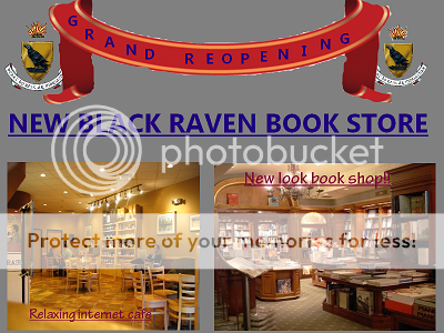 Grand reopening NEWblackravenstoreREOPENING