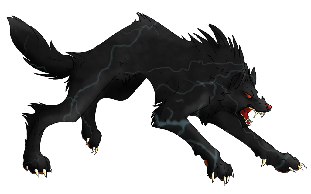 Meine fruchtlosen Mal- und Bastelversuche - Seite 3 Demonic_Canine___Free_Template_by_AikDingo