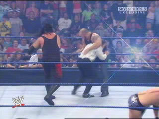 Ladder match Number one contender por el Us championship (Triple Treaht match)  Edge Vs The Undertaker Vs Matt Hardy 239