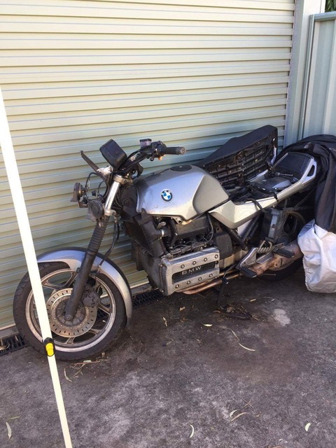 1987 K100RT cafe 3A6F5813-CC96-4828-8E91-F795739D9DB2