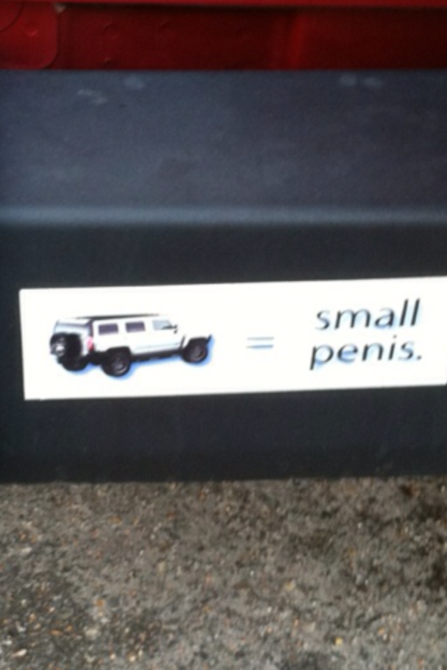 Bumper Sticker Photo