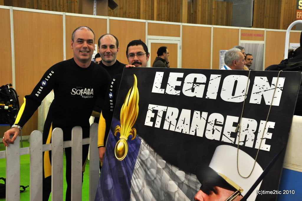 le CR facon legion etrangere (salon de la plongee avec photo DSC_0673