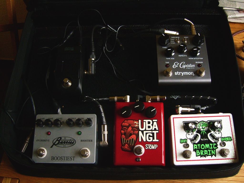 whats your pedal board lookin like lately Brett01