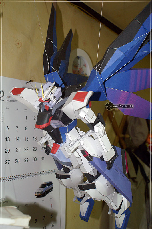 Freedom Gundam Papercraft Freedomaerisdd6