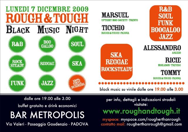 Lunedì 7 Dicembre 2009: Rough & Tough @ Bar Metropolis, Padova 7-DICEMBRE-SITOWebgrande