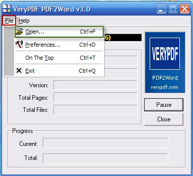 شرح برنامج PDF2Word v3.0 11-1-20087-15-41PM