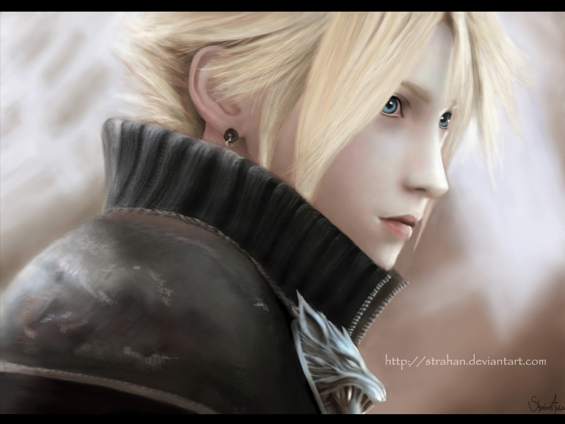 Cloud Strife Cloud_Strife_portrait_by_strahan