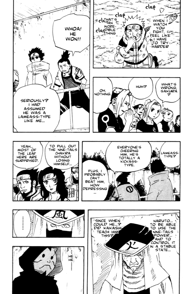 Todos los momentos NaruSaku del manga Naruto-12-6-04