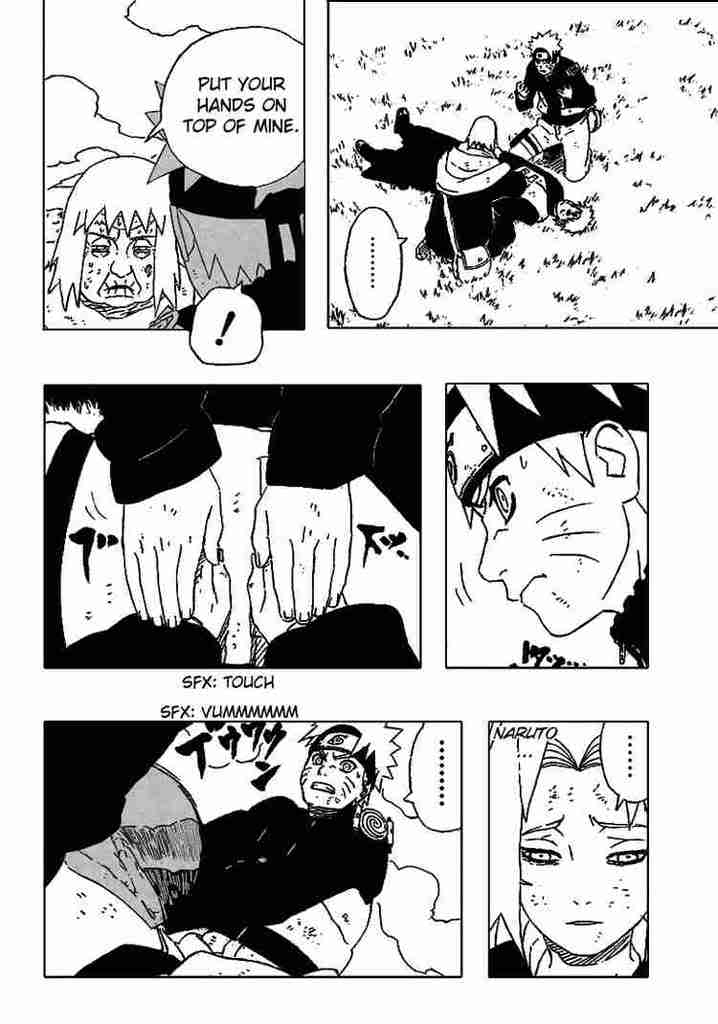 Todos los momentos NaruSaku del manga 06