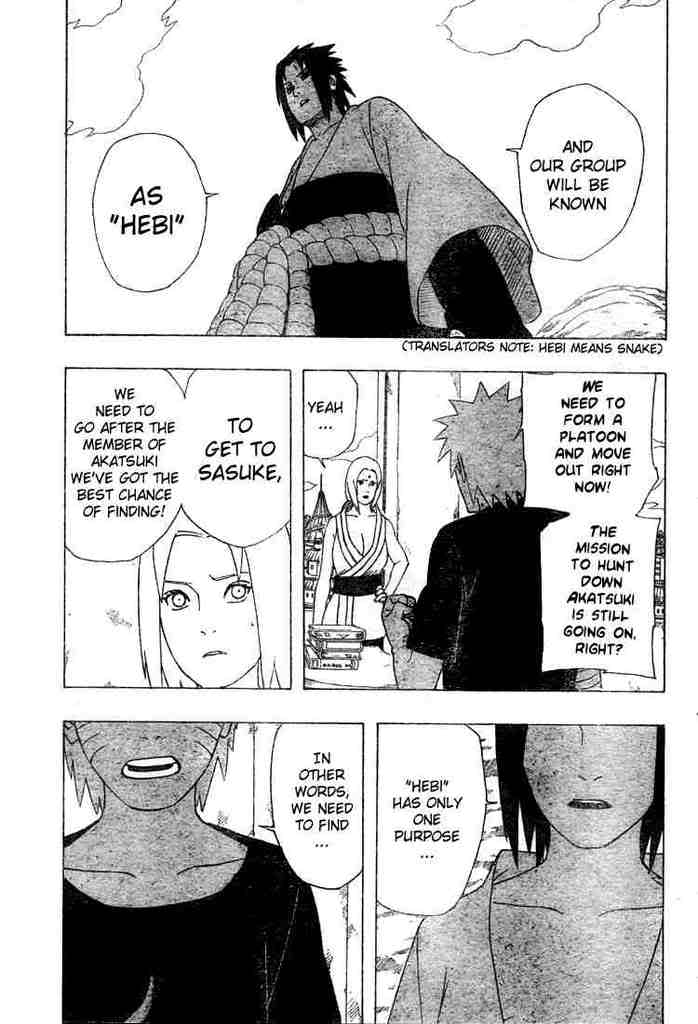 Todos los momentos NaruSaku del manga 15