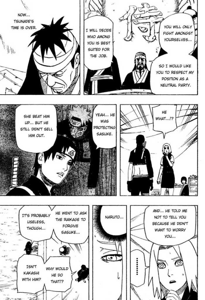 Todos los momentos NaruSaku del manga 13