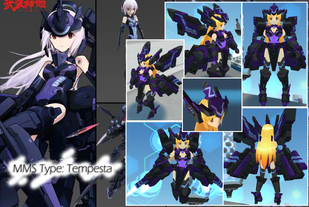  Arnval.MK2 skin section  "MMS Type: Tempesta a.k.a. A.L.E. Crimrose" 20110912_busou-shinki_01