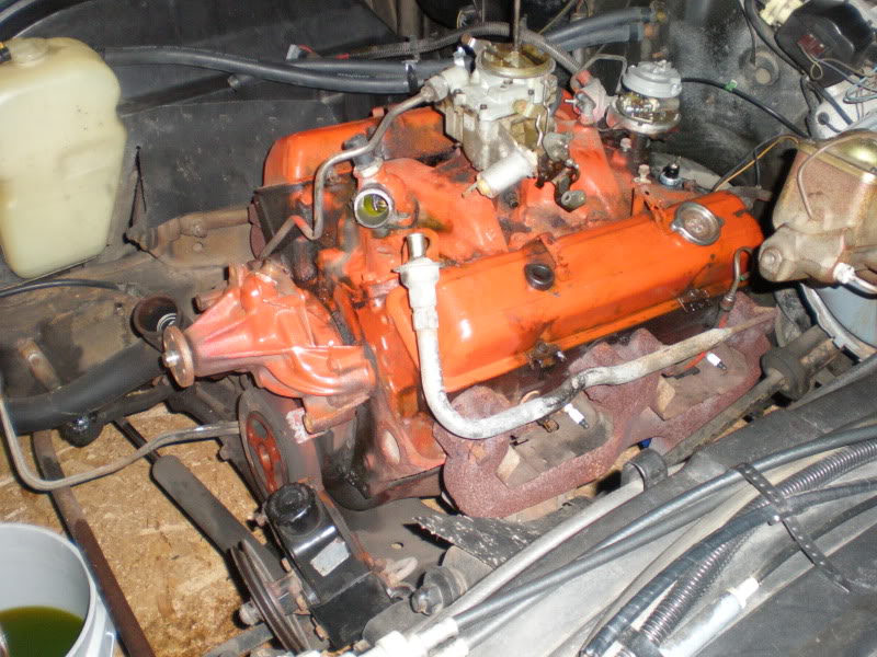 1974 Monte Carlo engine & engine bay restoration. PC290002