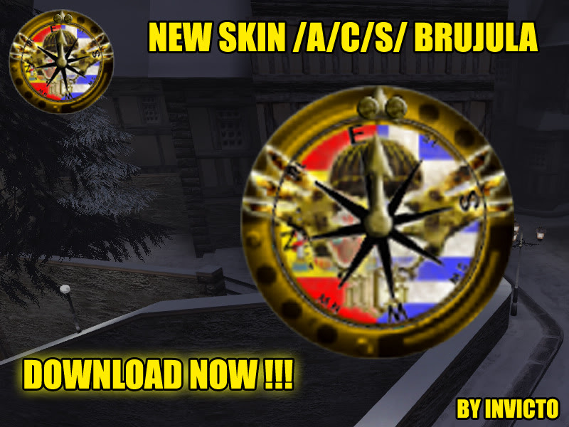 NEW Skin /A/C/S/ Brujula ACS_BRUJULA