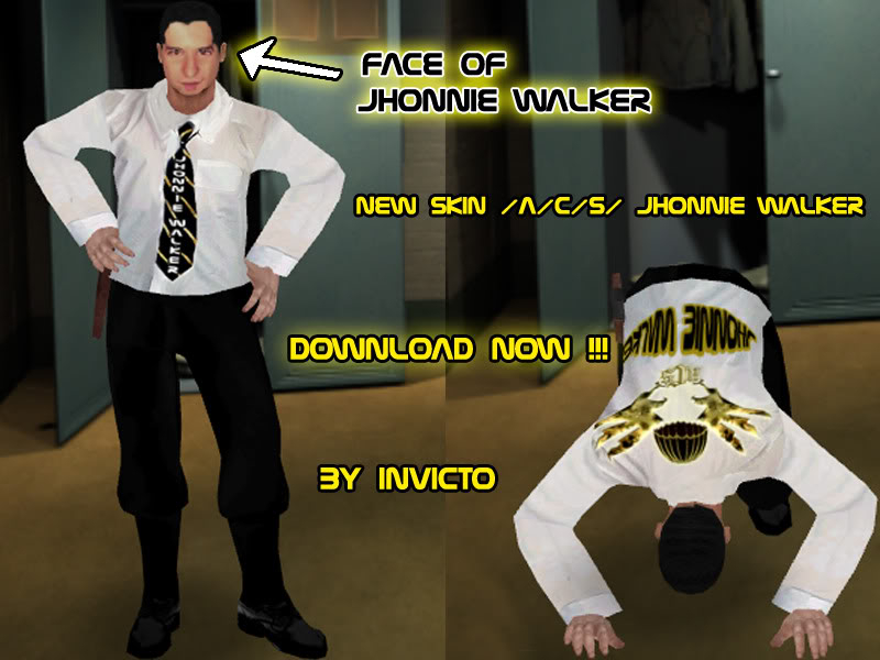 NEW Skin /A/C/S/ Jhonnie Walker - TEAM: Allied SKIN-ACS-JW