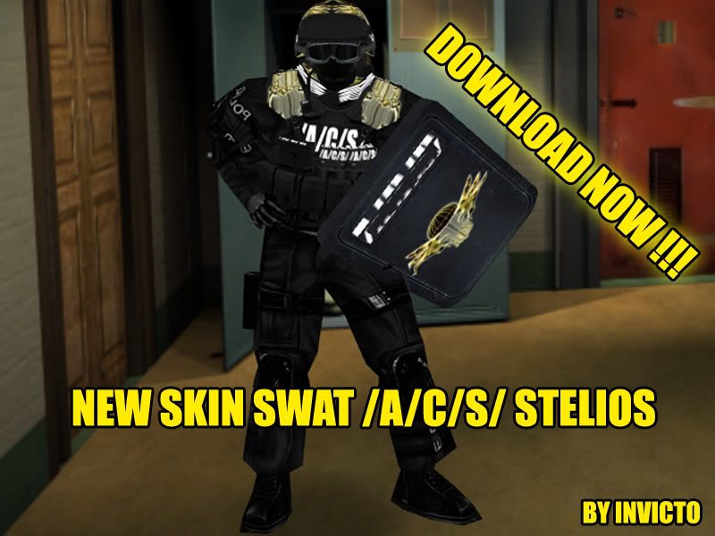 NEW Skin SWAT /A/C/S/ Stelios - TEAM: Allies SKIN_ACS_STELIOS_SWAT
