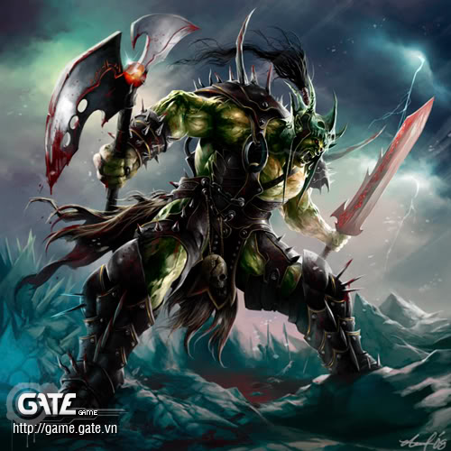 Hình ảnh các tướng trong Warcalf Frozen Throne Orc