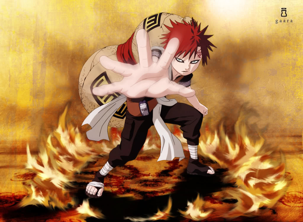 خلفيات صور المسلسل الأنمي الشهير naruto Gaara23