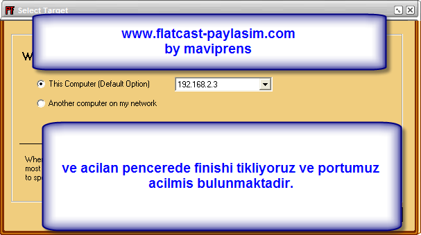 Flatcast Radyolar icin Tüm modemlerde port acma Resimli Ve Videolu Anlatim Pppp