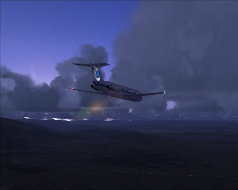 CONCURS OFICIAL DE FLIGHT SIMULATOR SCREENSHOTS BAC1-11LHBP-LOWKfsscr020