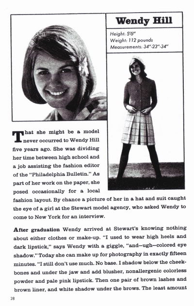 Seventeen Magazine "Models" Booklet 1967 ~ Part 2 Blog_17_Model_1967_28_WendyH