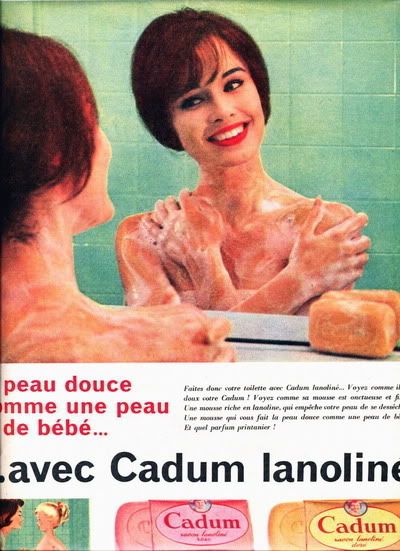 7 NEW French Beauty Ads ~ 1945-1973 Blog_Cadum_Soap_1959_SondraP_French