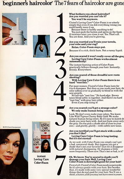 Clairol Ads 1970s Blog_Clairol_1973_Ronnie_Carol